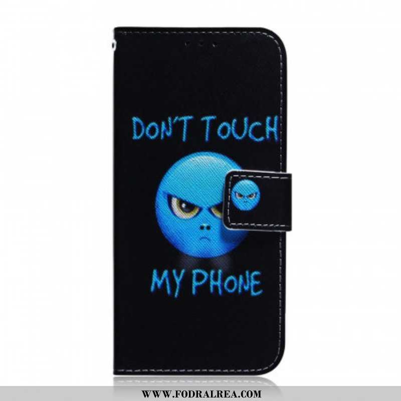 Folio-fodral Samsung Galaxy M32 Emoji-telefon