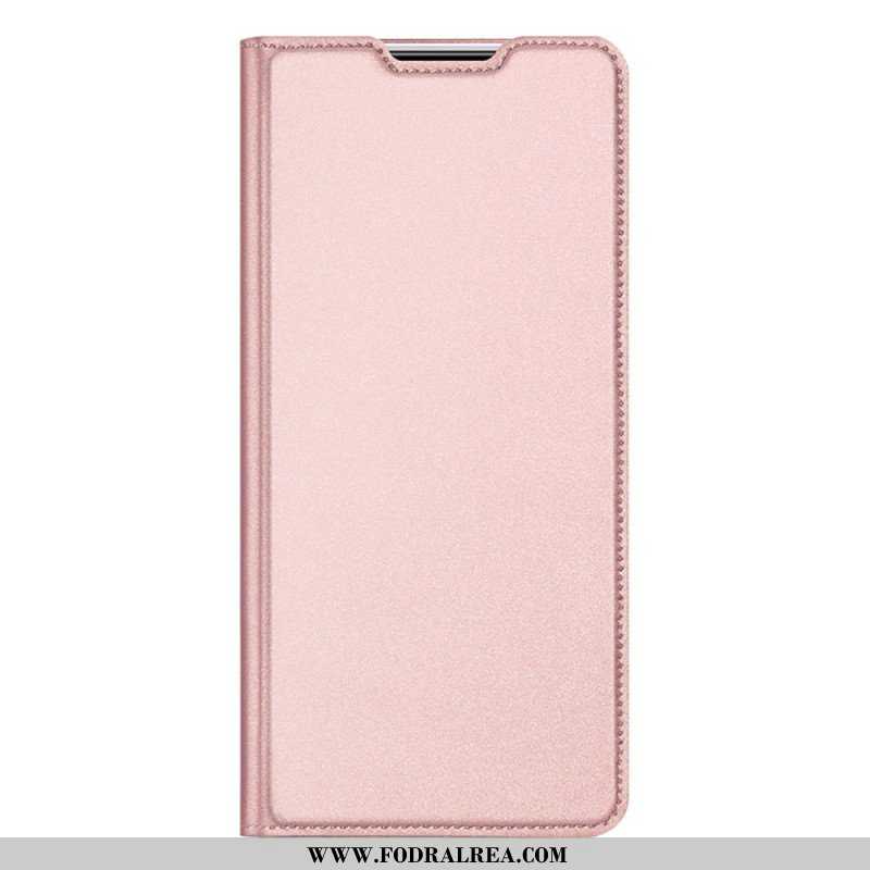 Folio-fodral Samsung Galaxy M52 5G Läderfodral Skin Pro Dux Ducis