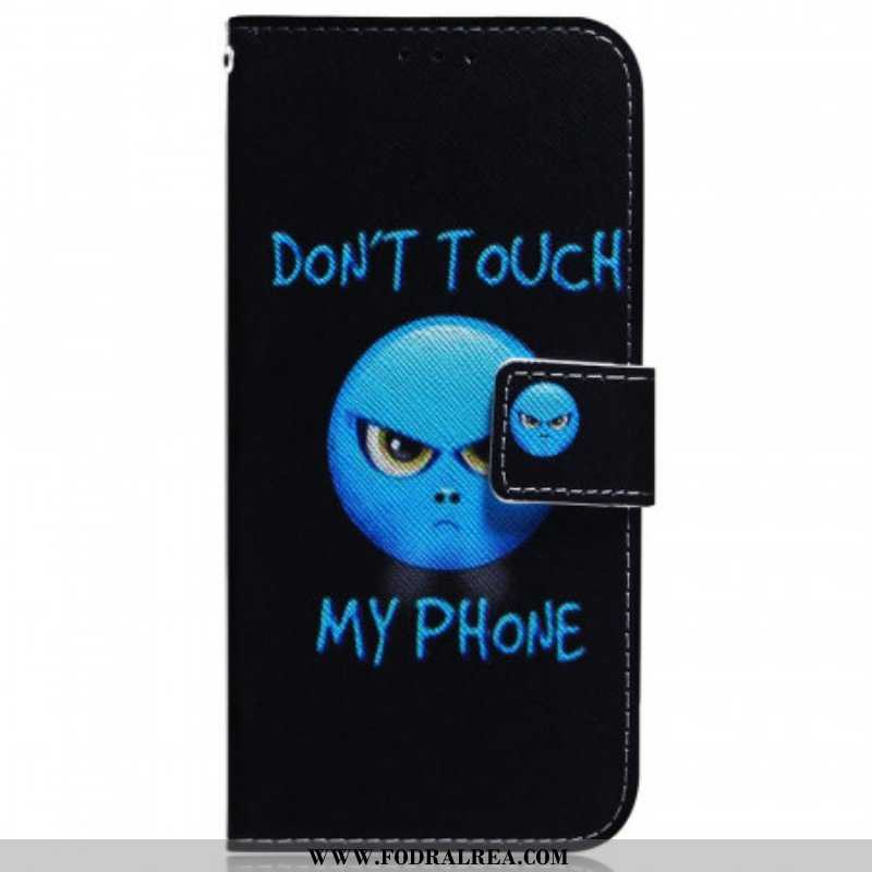 Folio-fodral Samsung Galaxy M53 5G Emoji-telefon