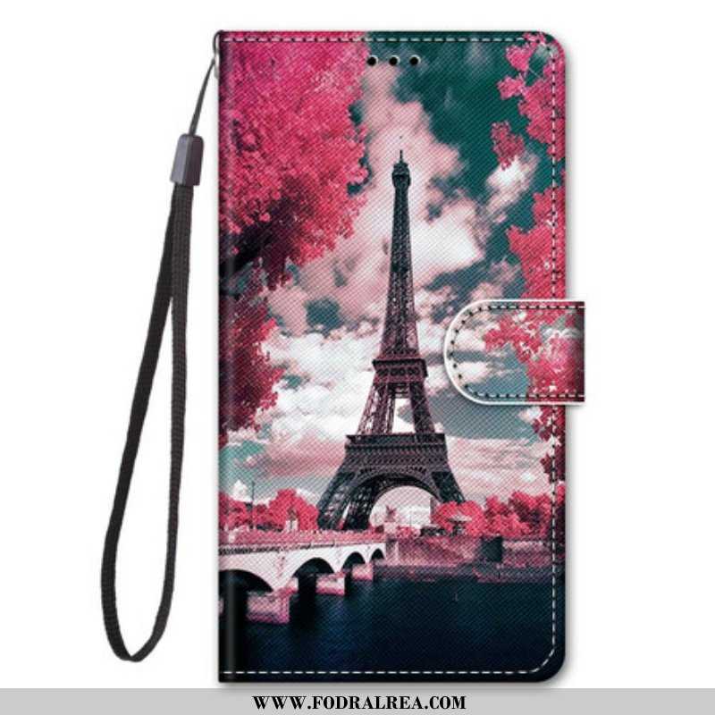 Folio-fodral Samsung Galaxy S21 5G Paris I Blom