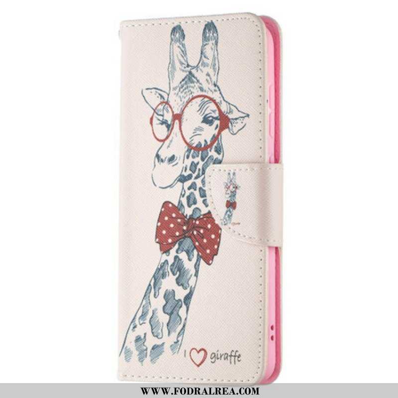 Folio-fodral Samsung Galaxy S21 FE Brainy Giraff