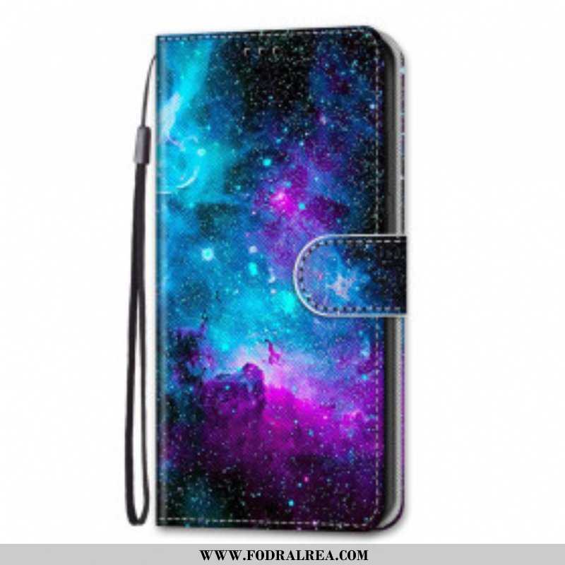 Folio-fodral Samsung Galaxy S21 Ultra 5G Kosmisk Himmel