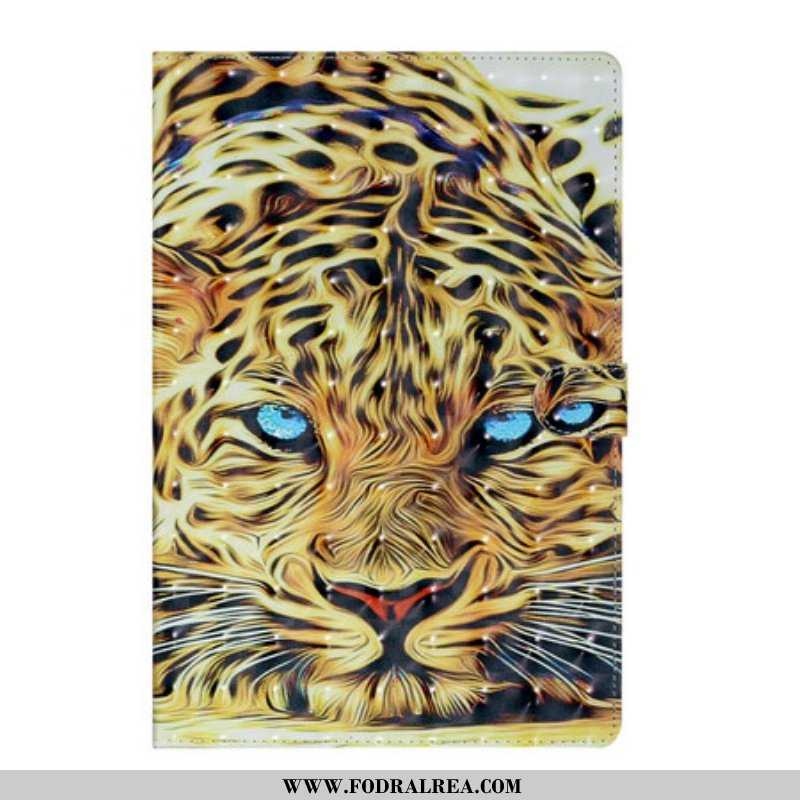 Folio-fodral Samsung Galaxy Tab S8 Plus / Tab S7 Plus Tiger Art