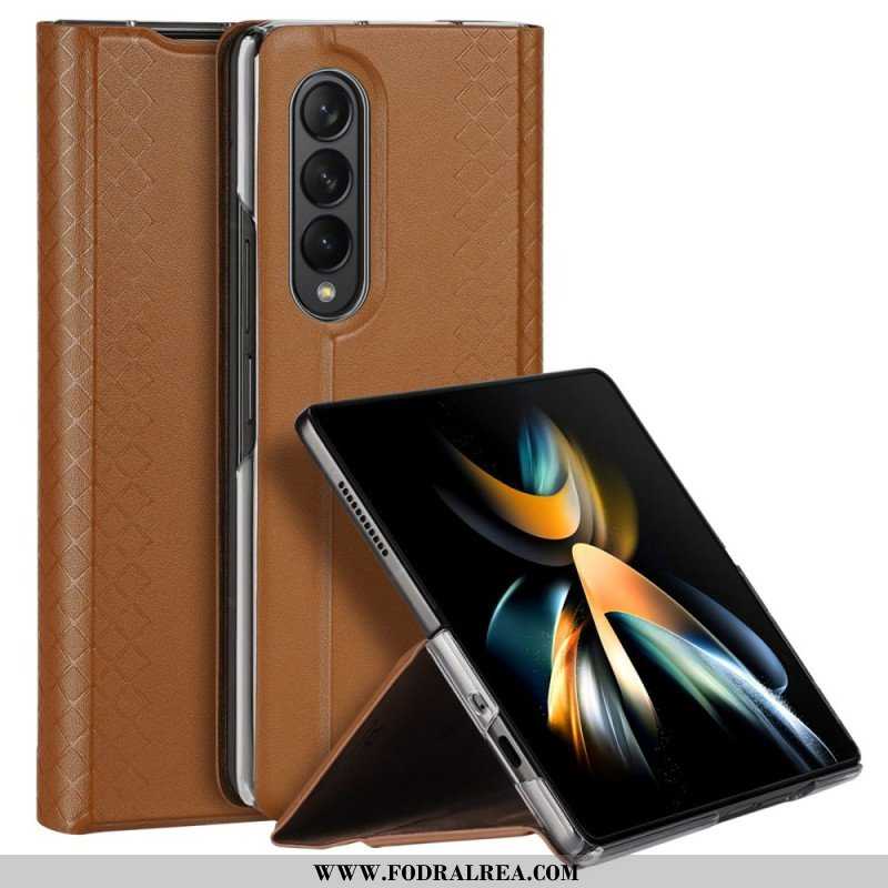 Folio-fodral Samsung Galaxy Z Fold 4 Läderfodral Dux Ducis Bril Series