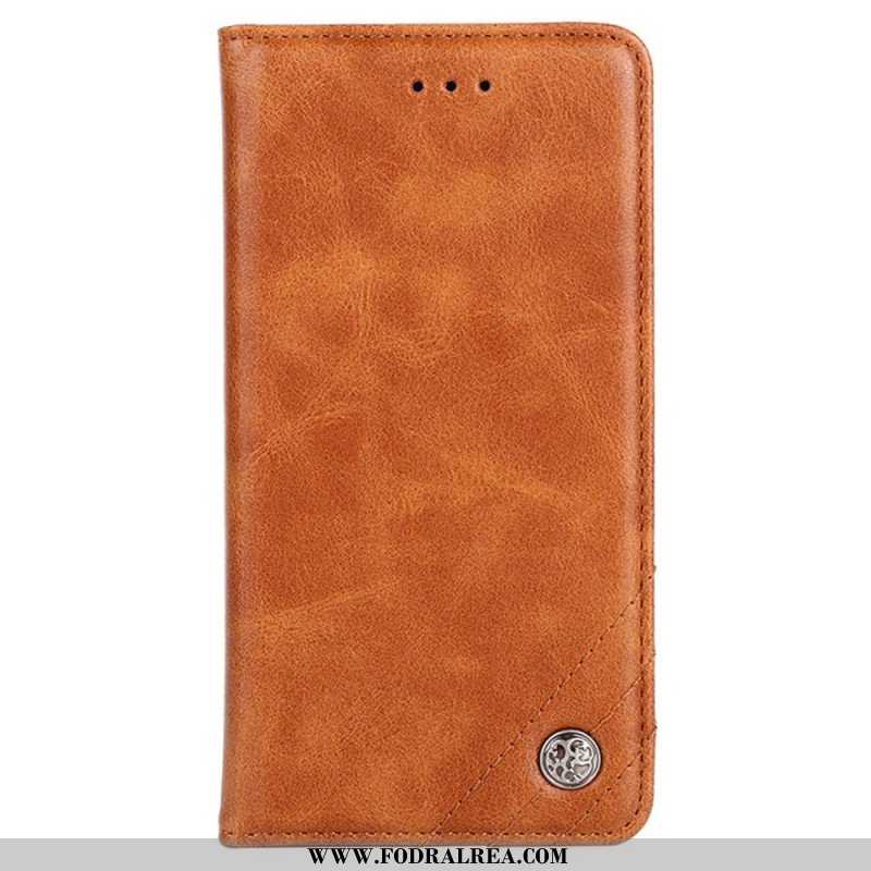 Folio-fodral Xiaomi 13 Läderfodral Dekorativa Nitar