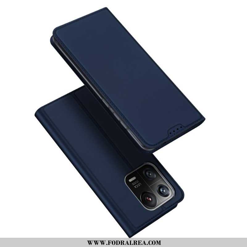 Folio-fodral Xiaomi 13 Pro Läderfodral Skin-pro Series Dux Ducis