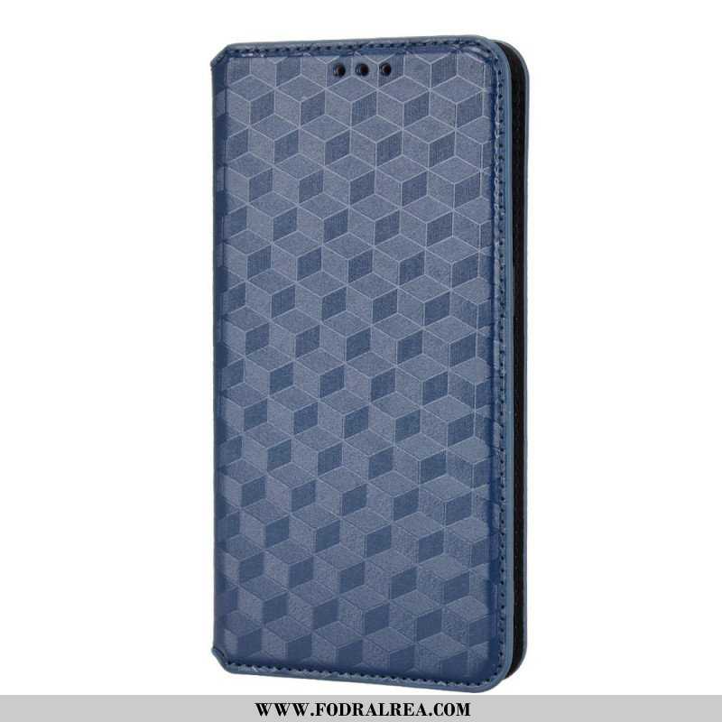 Folio-fodral Xiaomi Redmi Note 11 / 11S Läderfodral 3d Diamantlädereffekt