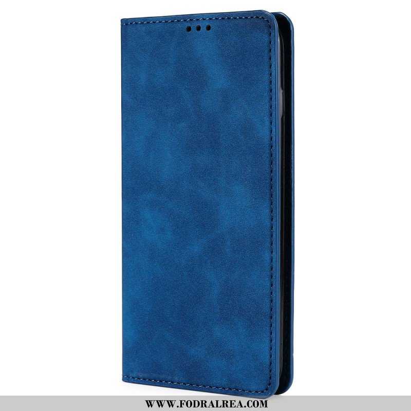 Folio-fodral Xiaomi Redmi Note 11 Pro / 11 Pro 5G Läderfodral Skin-touch Design