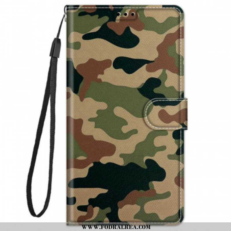 Folio-fodral Xiaomi Redmi Note 11 Pro Plus 5G Militärt Kamouflage