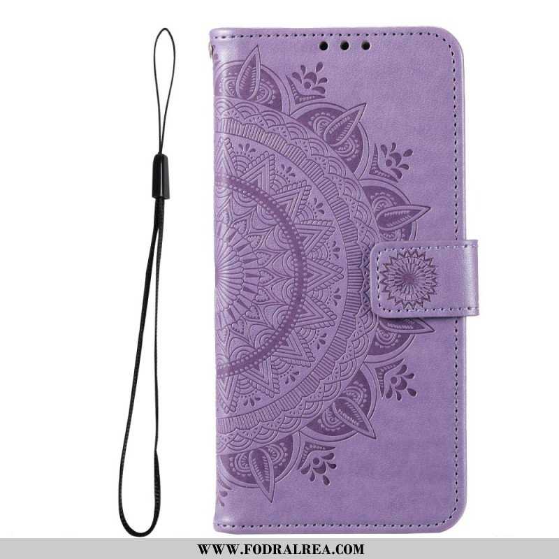 Folio-fodral Xiaomi Redmi Note 11 Pro Plus 5G Sol Mandala