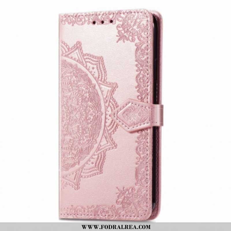 Läderfodral Oppo A94 5G Mandala Medeltiden