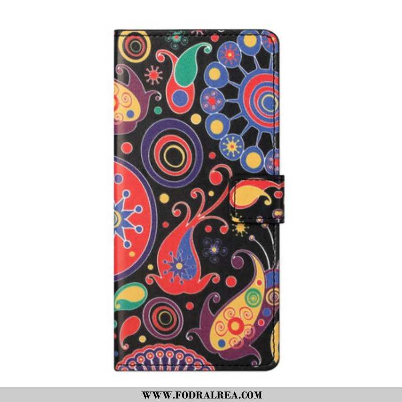 Läderfodral Xiaomi Redmi Note 10 5G Galaxy Design