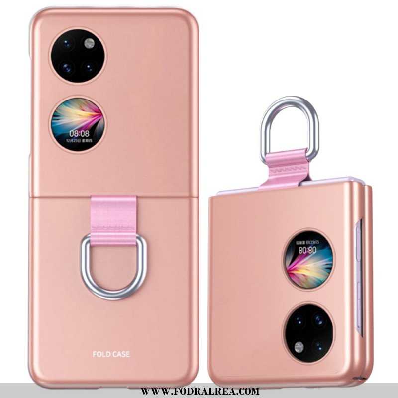 Mobilskal Huawei P50 Pocket Skin-touch Med Ring