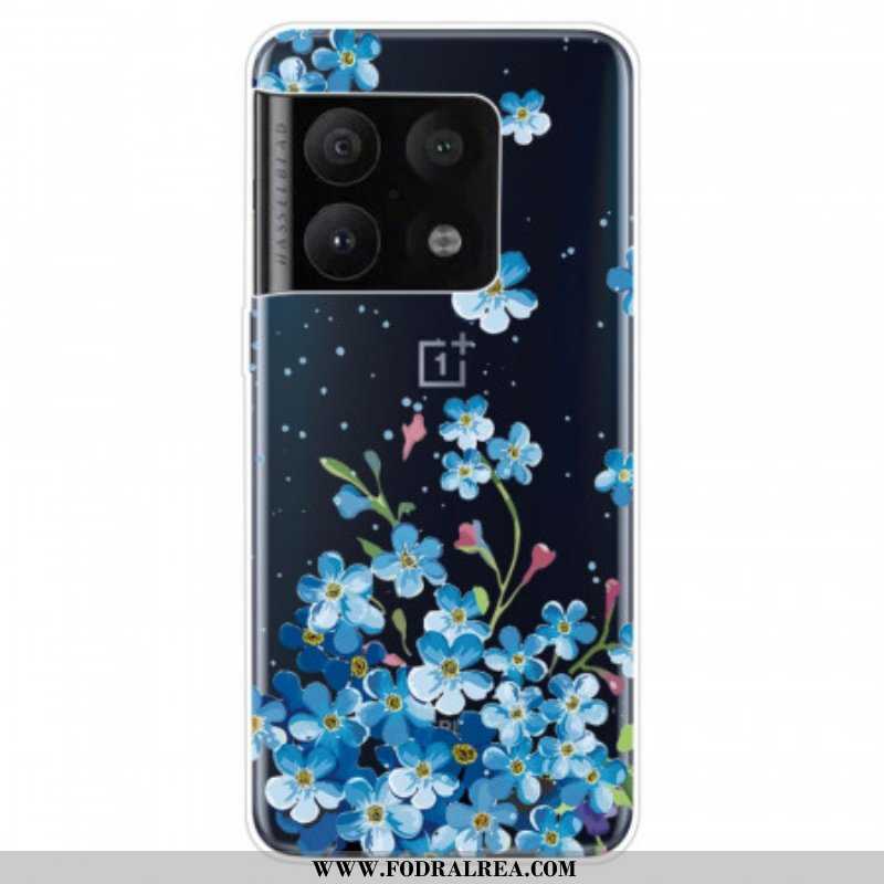 Mobilskal OnePlus 10 Pro 5G Blå Blommor