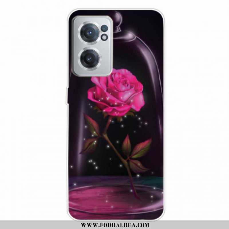 Mobilskal OnePlus Nord CE 2 5G Rose Under Glas