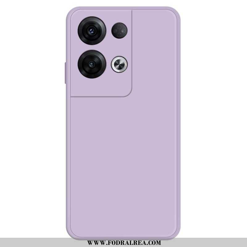 Mobilskal Oppo Reno 8 Pro Silikon Mikrofiber Inredning