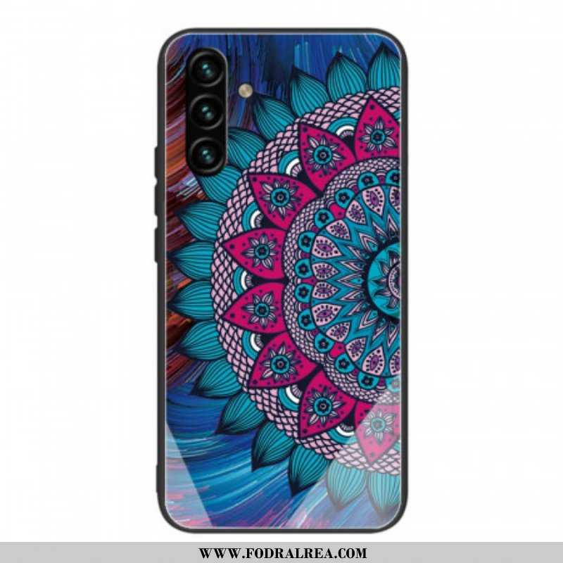 Mobilskal Samsung Galaxy A13 5G / A04s Mandala Härdat Glas