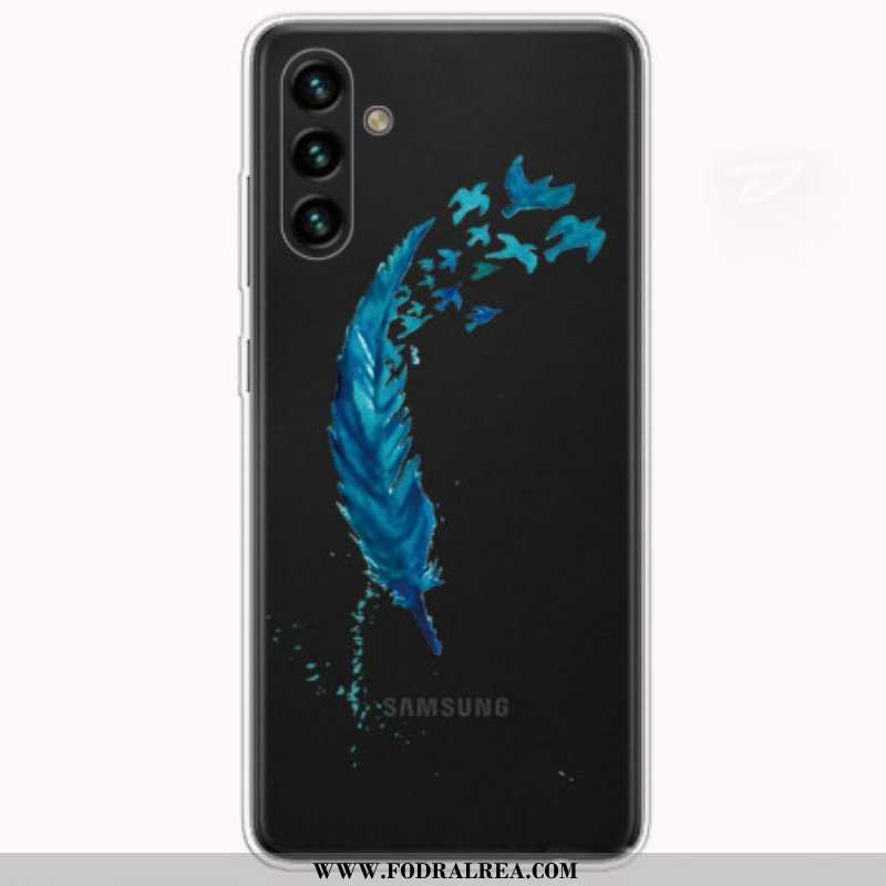 Mobilskal Samsung Galaxy A13 5G / A04s Vacker Fjäder