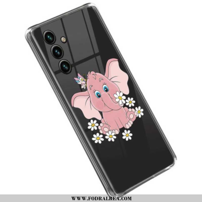 Mobilskal Samsung Galaxy A14 / A14 5G Sömlös Elefant