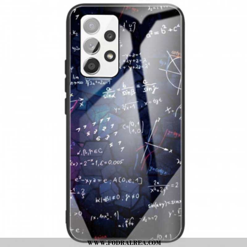 Mobilskal Samsung Galaxy A53 5G Matematiska Beräkningar Av Härdat Glas