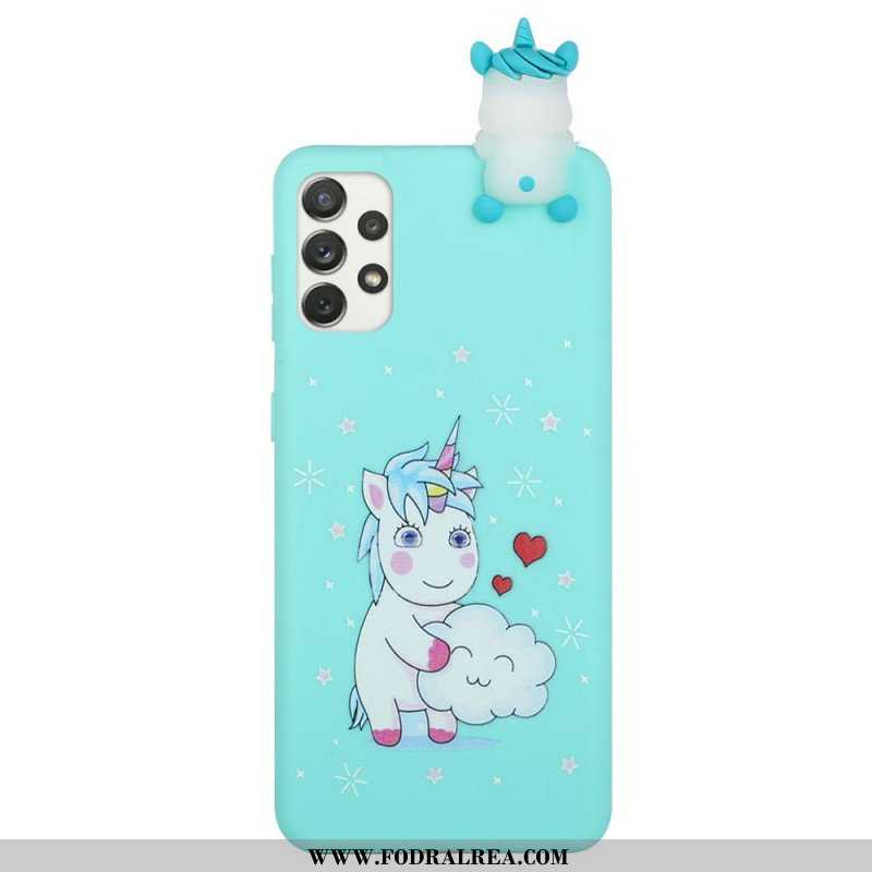 Mobilskal Samsung Galaxy A53 5G Unicorn Fun 3d