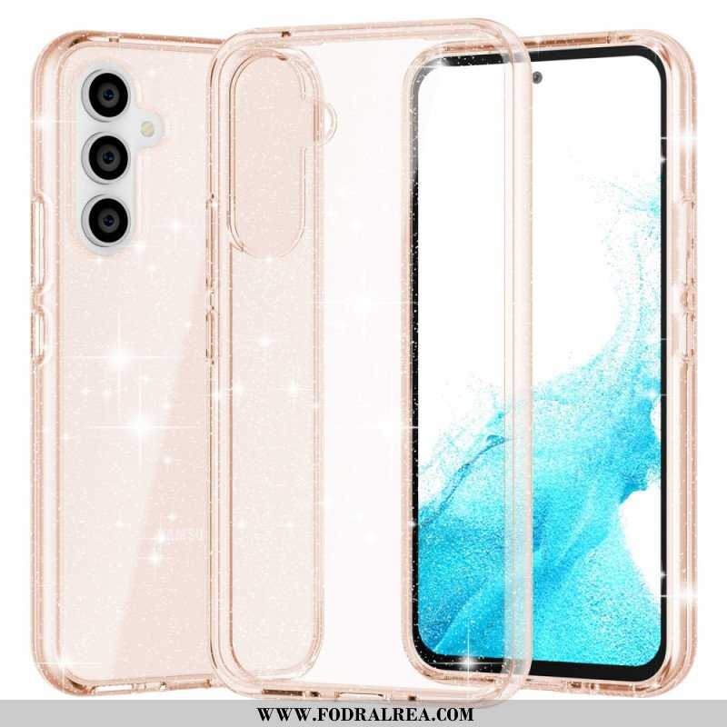 Mobilskal Samsung Galaxy A54 5G Transparenta Paljetter