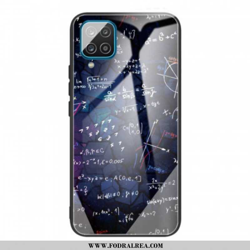 Mobilskal Samsung Galaxy M32 Matematiska Beräkningar Av Härdat Glas