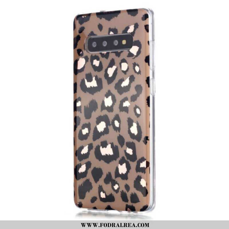 Mobilskal Samsung Galaxy S20 Plus / S20 Plus 5G Leopard Stil Marmor