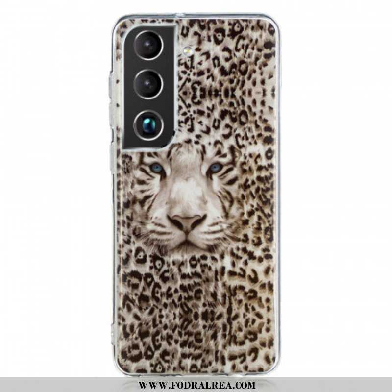 Mobilskal Samsung Galaxy S22 5G Leopard Fluorescerande