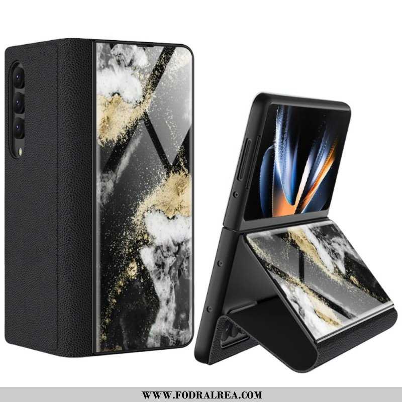 Mobilskal Samsung Galaxy Z Fold 4 Gkk Marble Waves