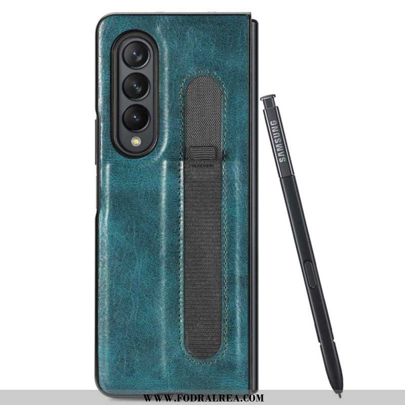 Mobilskal Samsung Galaxy Z Fold 4 Stylus I Konstläder