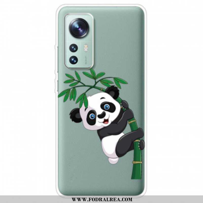 Mobilskal Xiaomi 12 / 12X Panda På Bambu