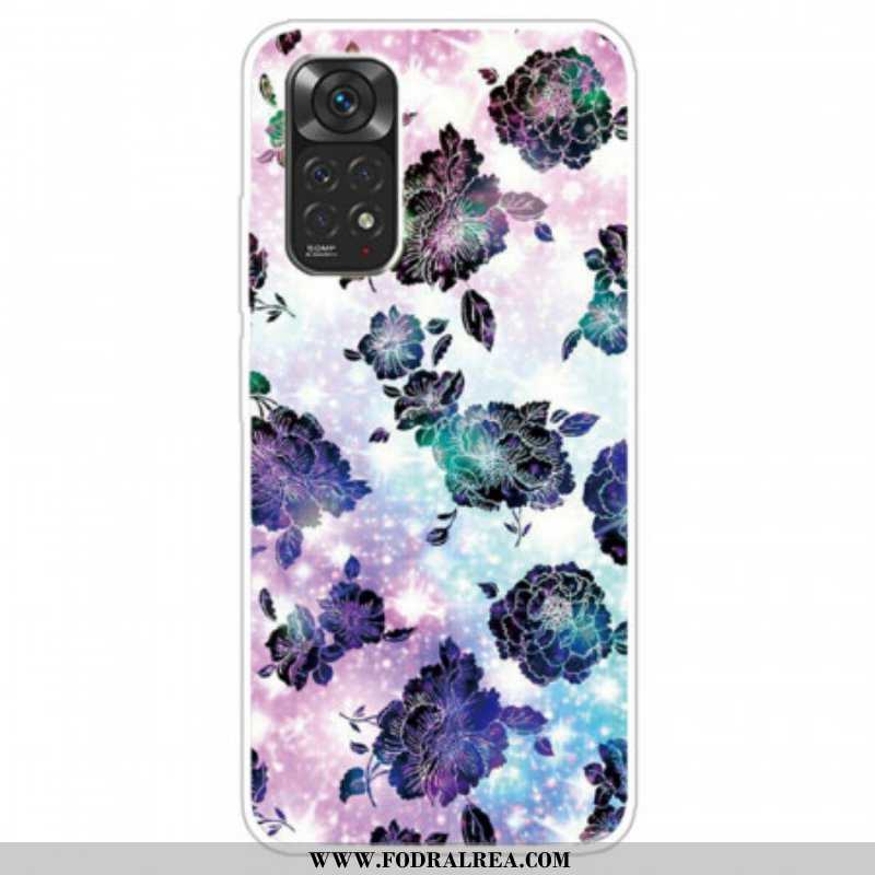 Mobilskal Xiaomi Redmi Note 11 / 11S Vintage Blommor