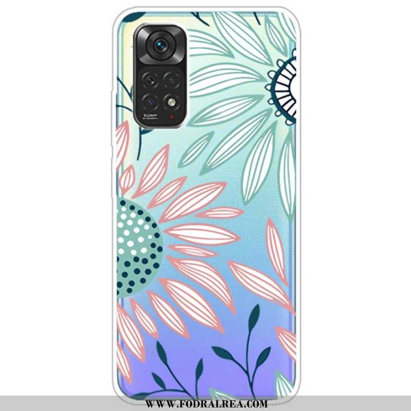 Mobilskal Xiaomi Redmi Note 11 Pro / 11 Pro 5G Sömlös Blomma