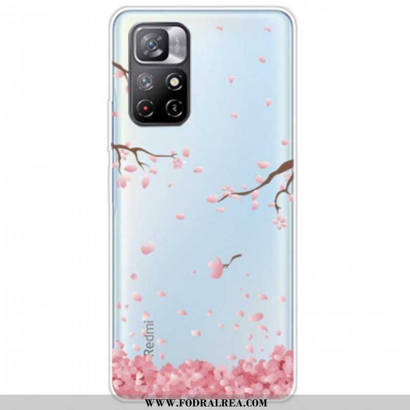 Mobilskal Xiaomi Redmi Note 11 Pro Plus 5G Blomsterregn