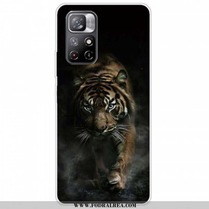 Mobilskal Xiaomi Redmi Note 11 Pro Plus 5G Flexibel Tiger