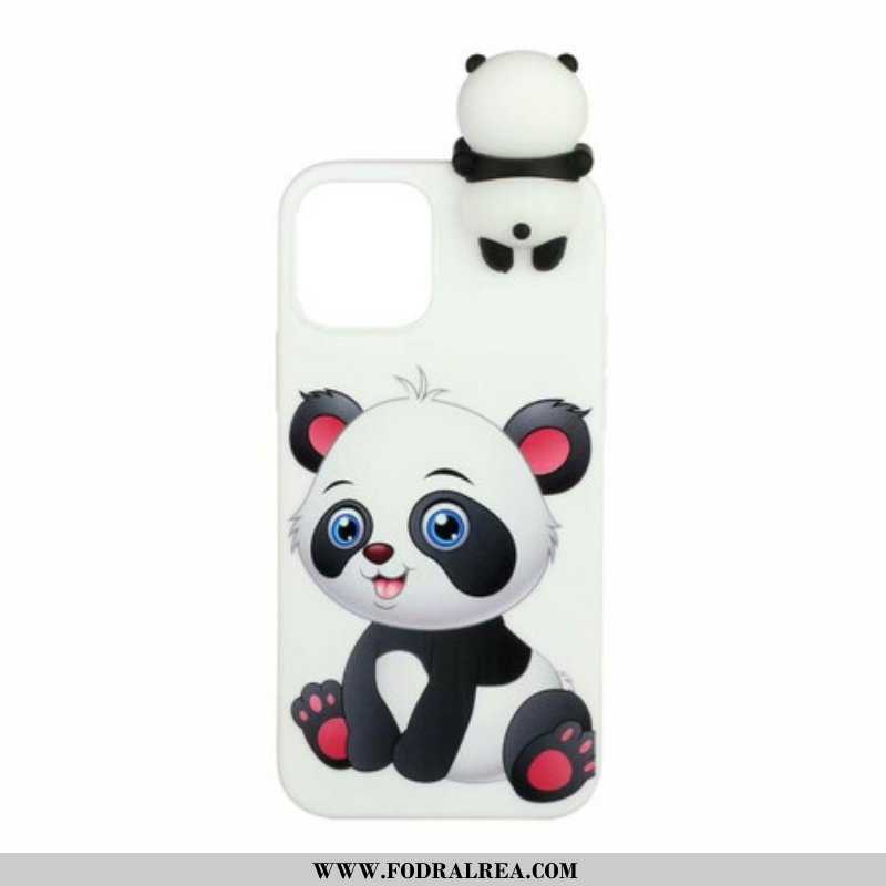 Mobilskal iPhone 13 Mini 3d Söt Panda