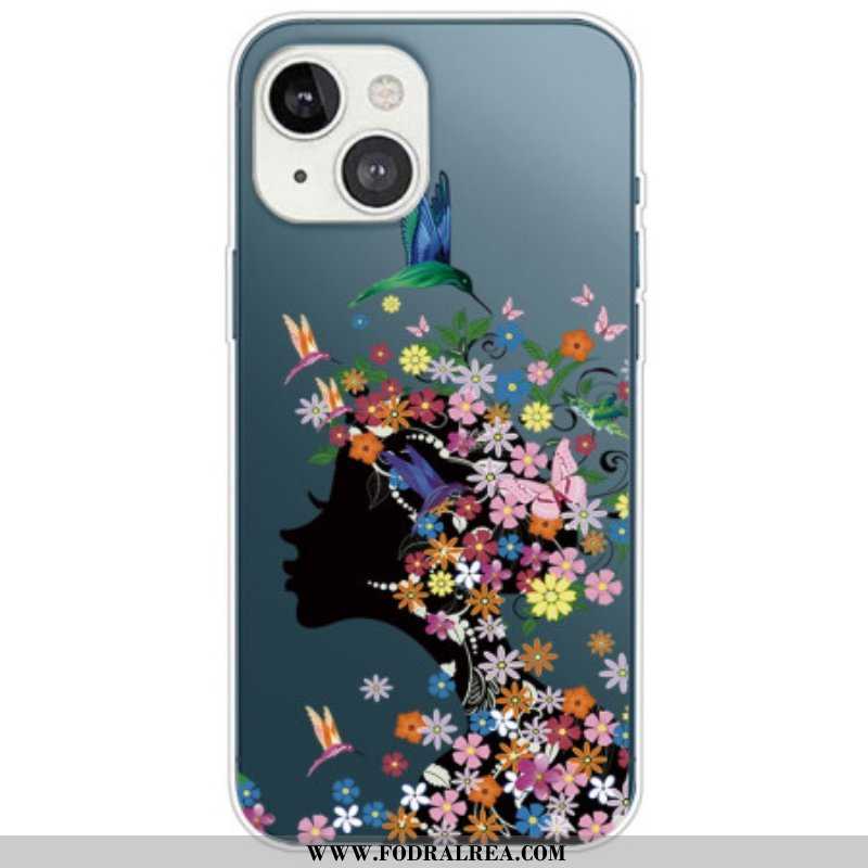 Mobilskal iPhone 14 Plus Vackert Blomhuvud