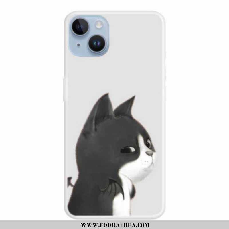 Mobilskal iPhone 15 Plus Devil Cat