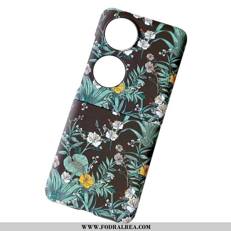 Skal Huawei P50 Pocket Blommor