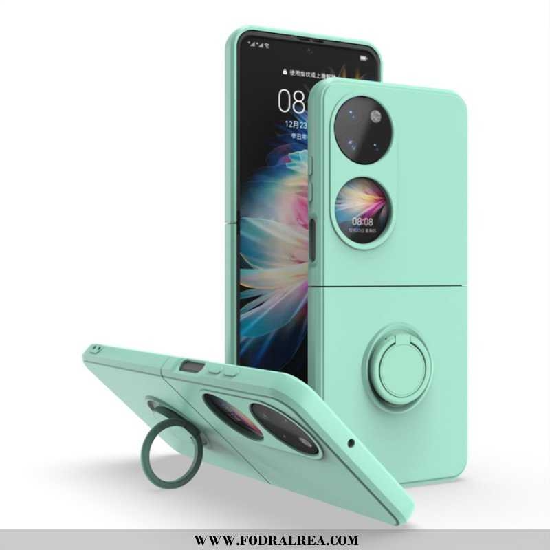 Skal Huawei P50 Pocket Matcha Med Ring-support