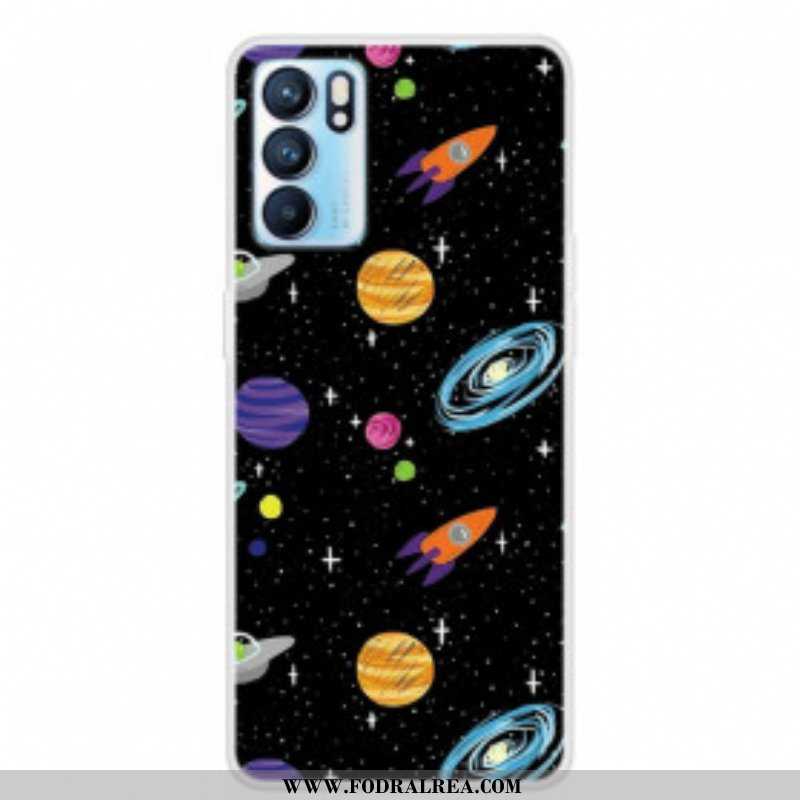 Skal Oppo Reno 6 5G Planet Galaxy