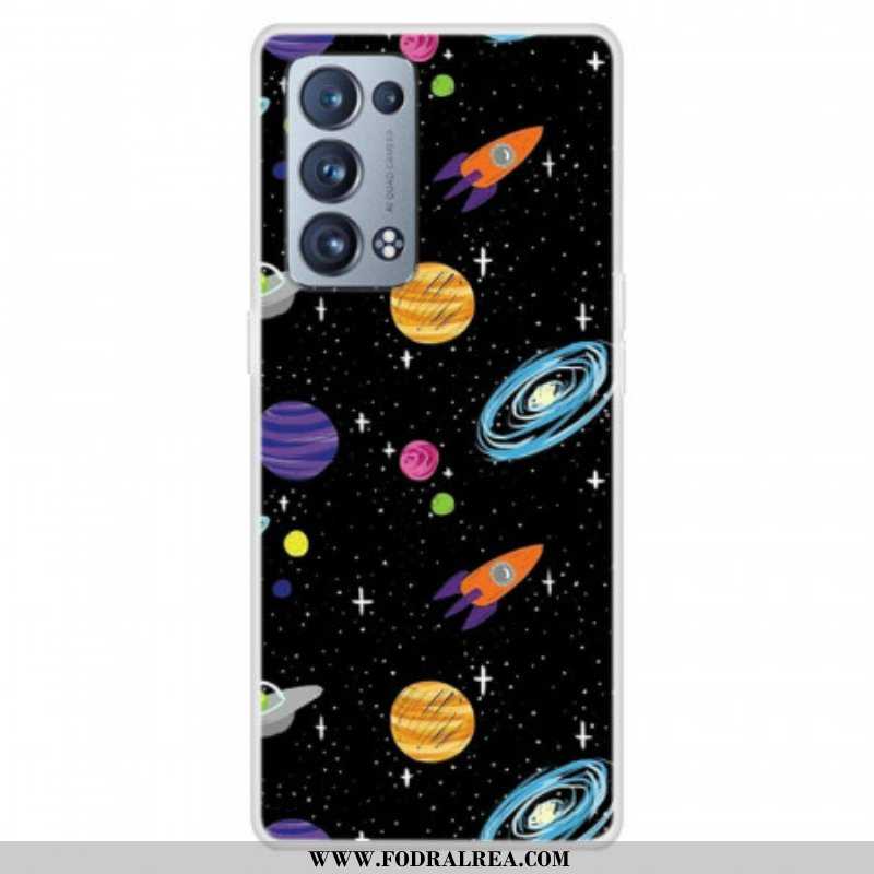 Skal Oppo Reno 6 Pro 5G Planet Galaxy