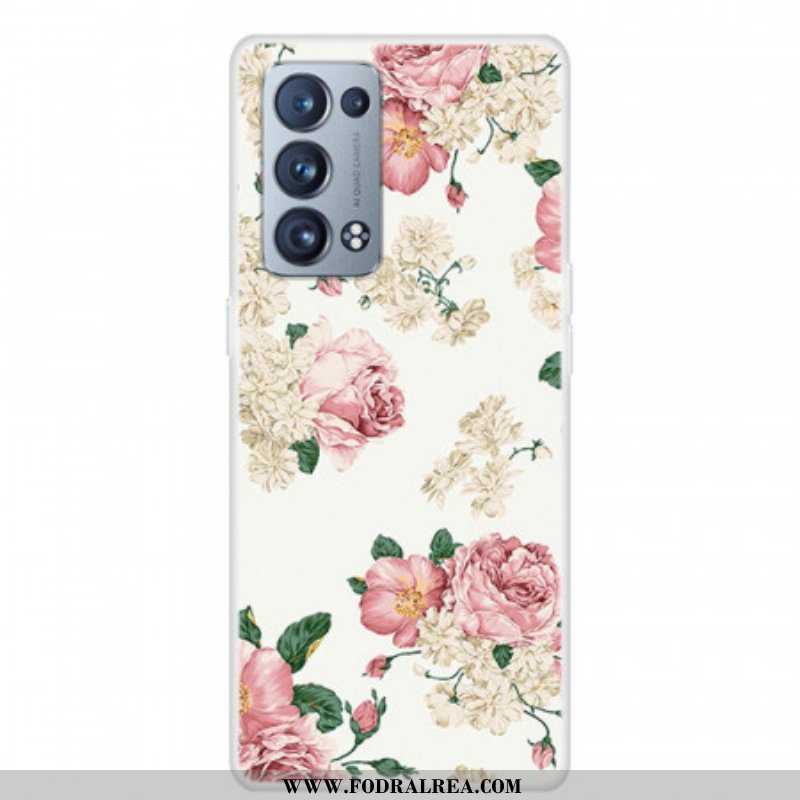 Skal Oppo Reno 6 Pro 5G Retro Rosor