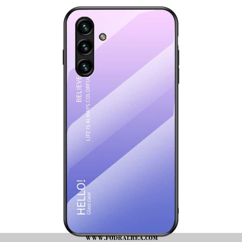 Skal Samsung Galaxy A13 5G / A04s Härdat Glas Hej