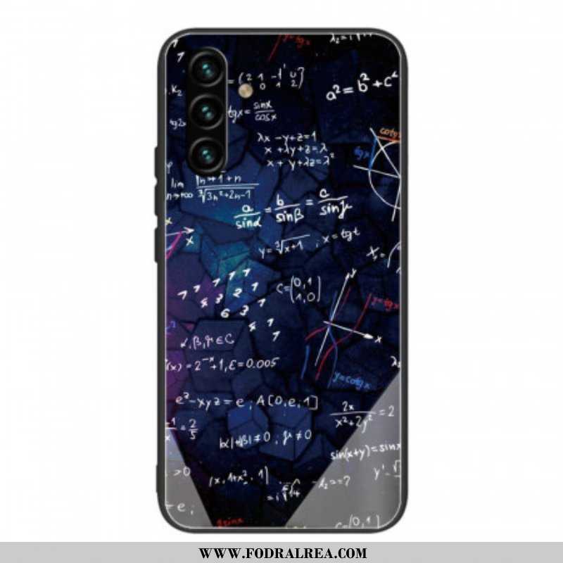 Skal Samsung Galaxy A13 5G / A04s Matematiska Beräkningar Av Härdat Glas