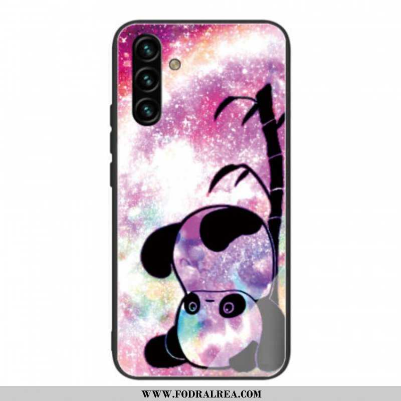 Skal Samsung Galaxy A13 5G / A04s Panda Härdat Glas