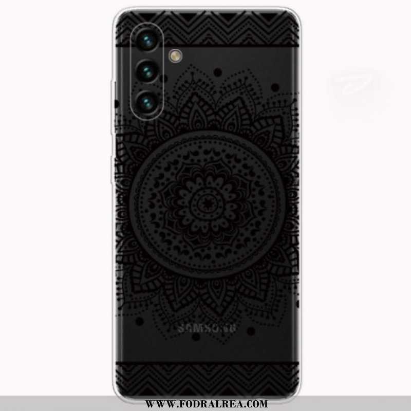 Skal Samsung Galaxy A13 5G / A04s Singelblomma Mandala