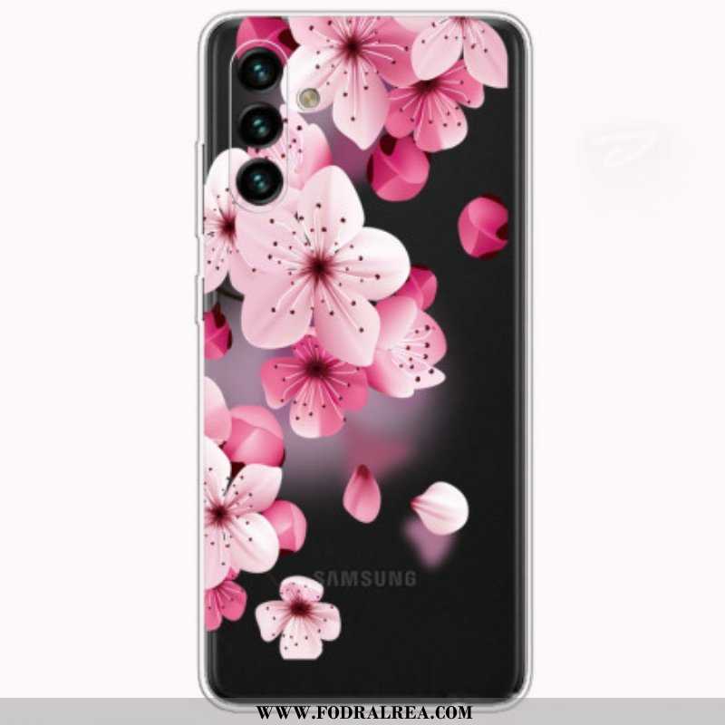 Skal Samsung Galaxy A13 5G / A04s Små Rosa Blommor