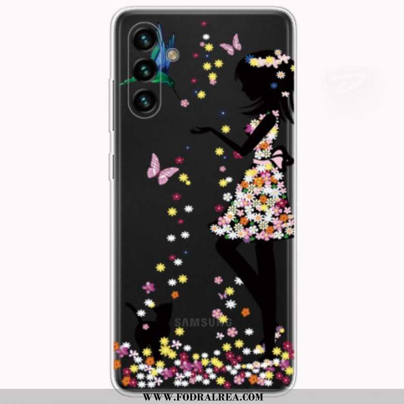 Skal Samsung Galaxy A13 5G / A04s Vackert Blomhuvud